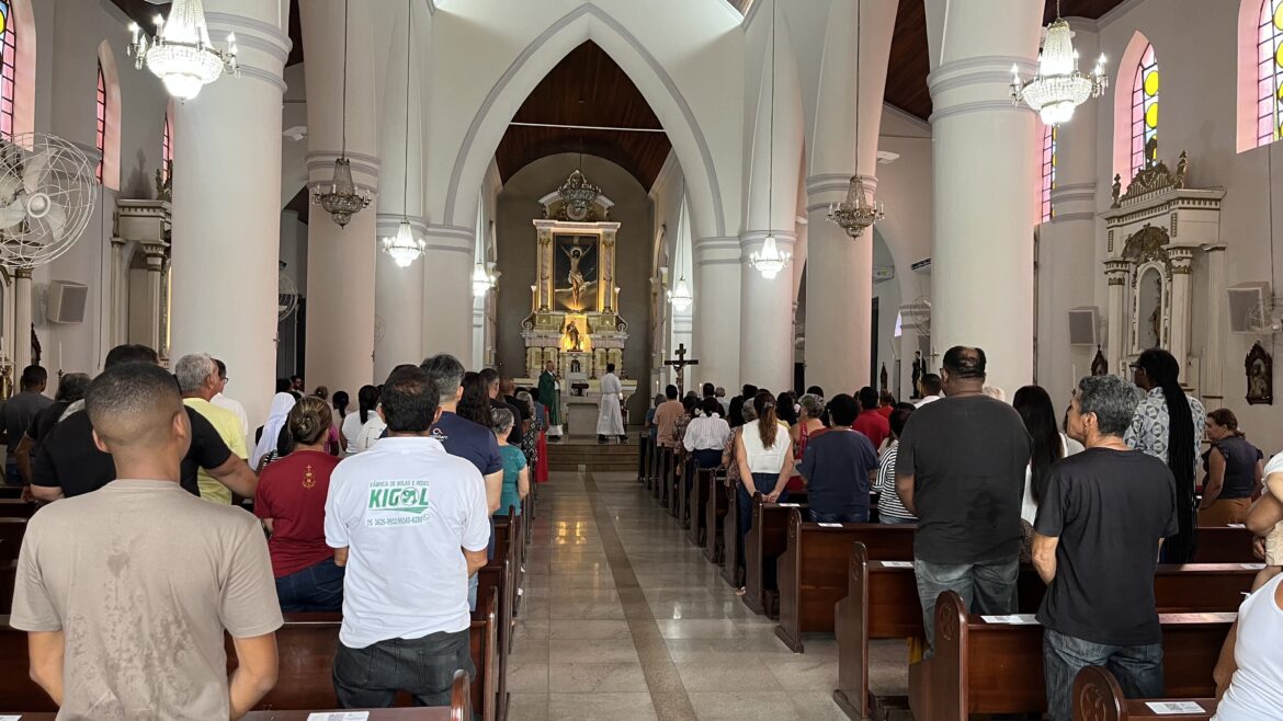 Missa setimo dia falecimento Carlos Pitta – Foto Bárbara Barreto