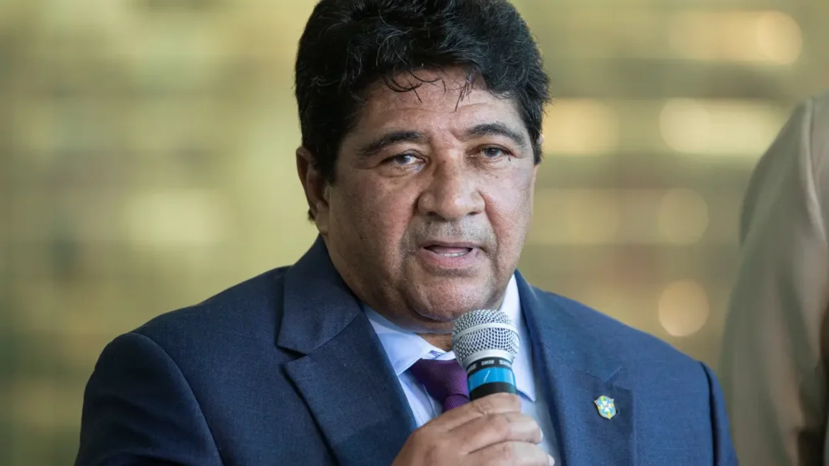 presidente da CBF Ednaldo Rodrigues Foto-Joédson Alves-Agência Brasil