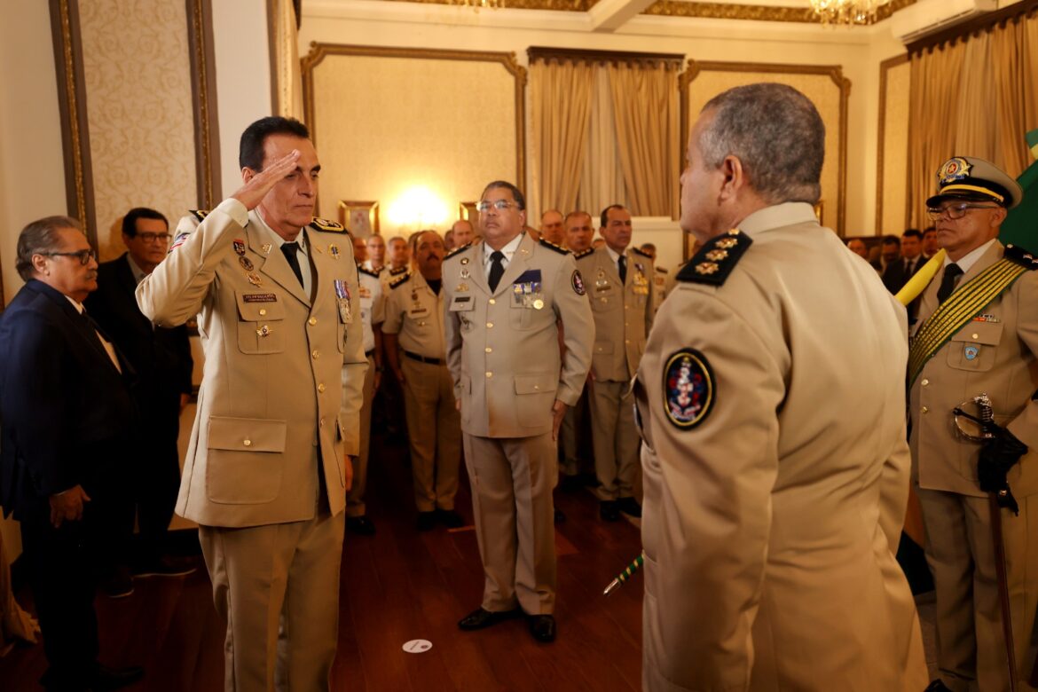 PMBA realiza cerimônia de transmissão de cargos – Foto Matheus LandimGOVBA