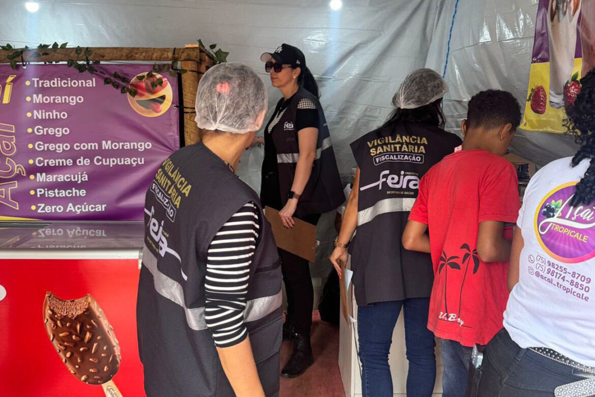 Vigilancia Sanitaria ja realizou mais de 900 inspecoes na Expofeira Foto Divulgacao SMS (1)